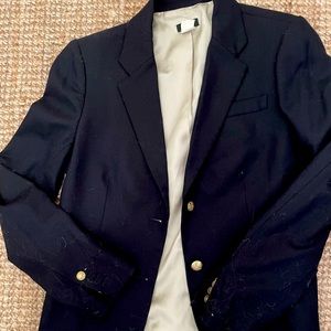 J.Crew navy blazer size 8